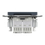Розетка компьютерная RJ45 UTP кат.5Е Asfora черная ABS [EPH4400171] Шнейдер Электрик