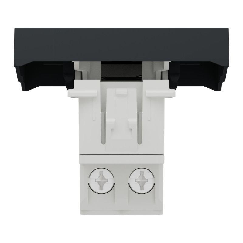 Выключатель 16А Черный 45х45х37,75mm ABS-UV [NU326254] Unica New Schneider Electric