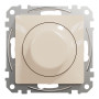 Светорегулятор поворотный LED RC 3-370 В Бежевый 71х46mm polyamide [SDD112501] Sedna Design & Elements Schneider Electric