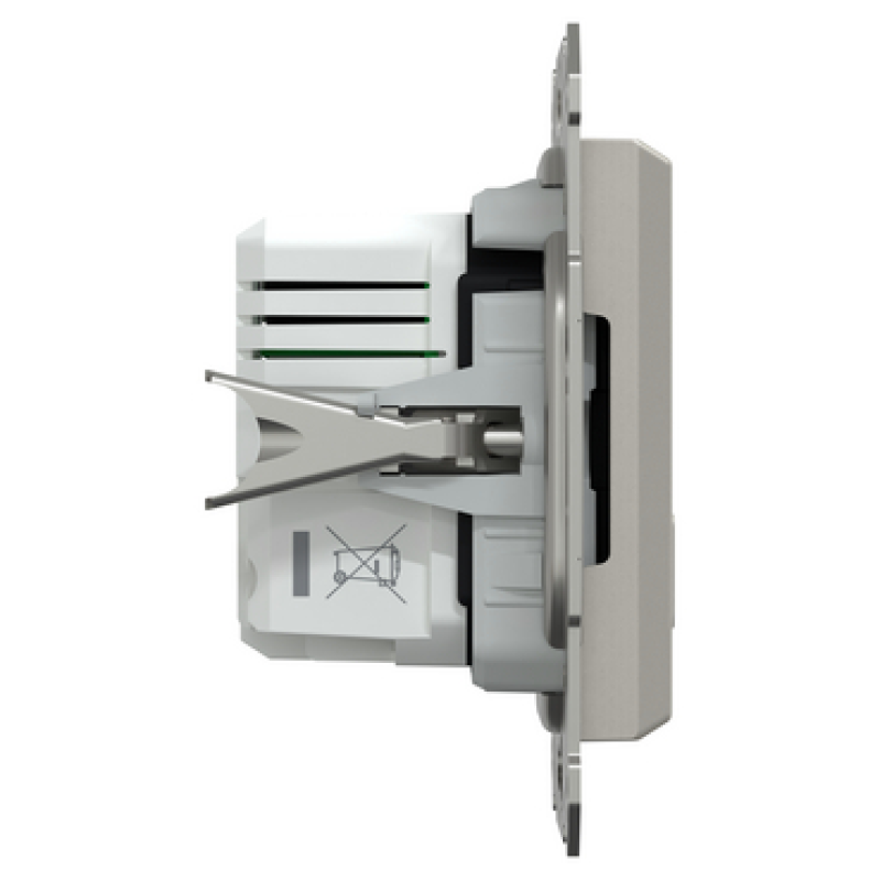 USB розетка тип А+С 21W 3A бронза ABS [EPH2700569] Шнейдер Електрік