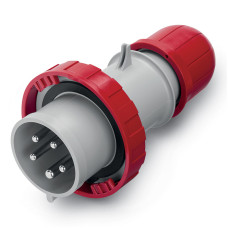 Силовая вилка 3P+N+PE 125А 400В переносная IP67 [DIS21812537] Quadro ДКС