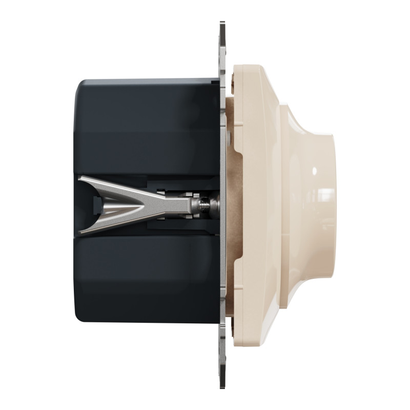 Светорегулятор поворотный LED RC 3-370 В Бежевый 71х46mm polyamide [SDD112501] Sedna Design & Elements Schneider Electric