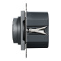 Поворотный LED диммер RC 3-370Вт ASFORA 83x83x47mm сталь [EPH6800162] Schneider Electric