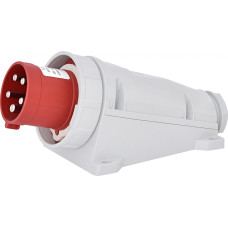 Силовая вилка 3P+N+PE 63А 400В стационарная IP67 красная [4482073] EPH-6353 ETI