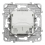 Розетка с з/к 16А Белый 74.5х74.5х40mm PC [NU503618] Unica New Schneider Electric