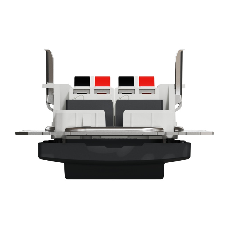Аудіорозетка чорна [SDD114411] ABS-UV Sedna Design&Element Шнейдер Електрік