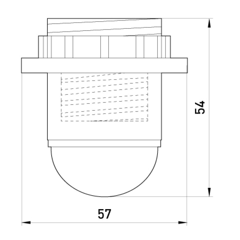 Патрон E27 з гайкою 53х45mm бакелітовий чорний [s9100008] e.lamp socket with nut.e27.bk.black E.NEXT