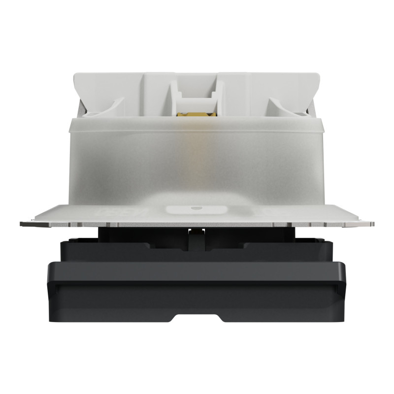 Розетка с з.к. с шторками и крышкой IP44 черная [SDD214024] ABS-UV Sedna Design&Element Шнейдер Электрик