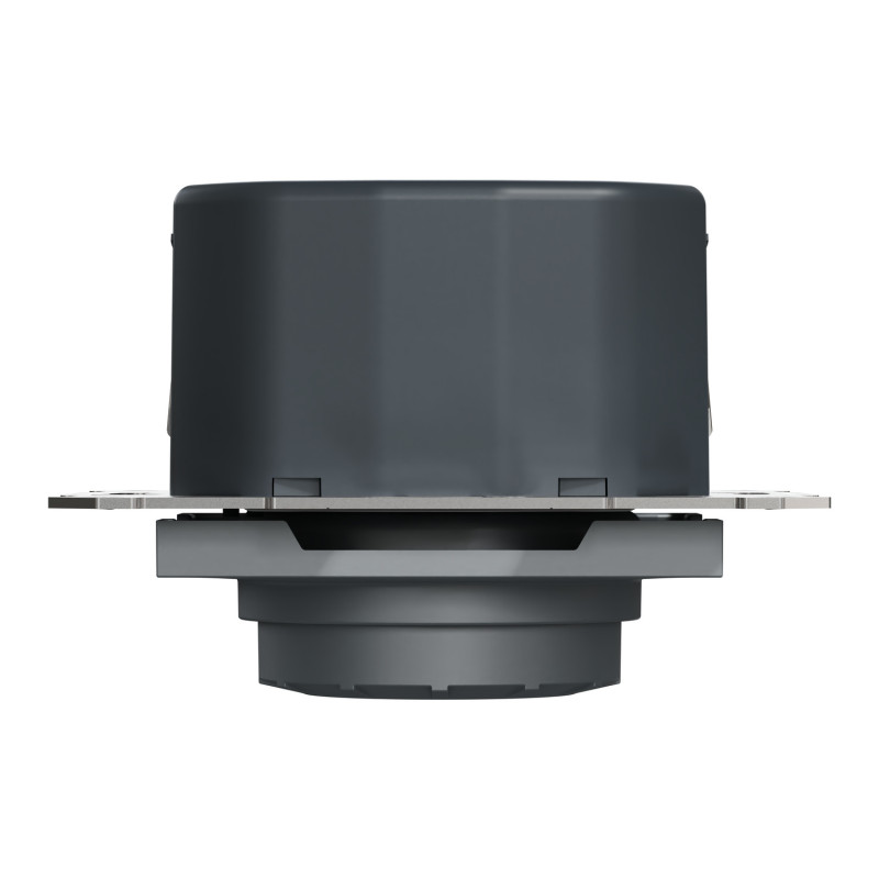 Поворотный LED диммер RC 3-370Вт ASFORA 83x83x47mm сталь [EPH6800162] Schneider Electric