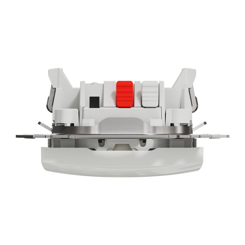 Одноклавишный выключатель с LED подсветкой белый [SDD111101L] ABS-UV Sedna Design&Element Шнейдер Электрик