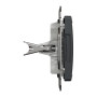 Адаптор 45х45 для Unica New черный 42х73х73mm ABS-UV [SDD114905] Sedna Design & Elements Schneider Electric