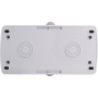 Розетка двойная с заземлением наружная IP54 серый [s035067] E.NEXT e.aqua.1232.grg