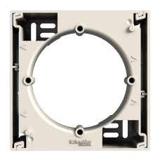 Коробка для наружного монтажа Asfora ABS слоновая кость [EPH6100123] Шнейдер Электрик