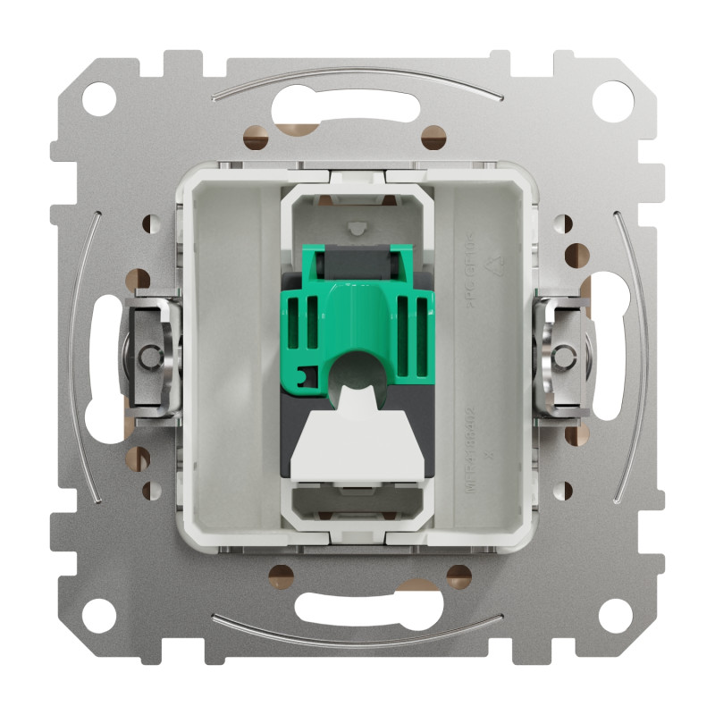 Один разъем RJ45 кат.5E UTP бежевый [SDD112451] ABS-UV Sedna Design&Element Шнейдер Электрик