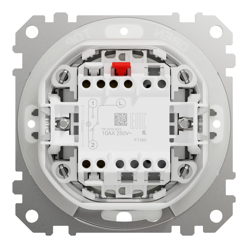 Одноклавишный переключатель IP44 черный [SDD214106] ABS-UV Sedna Design&Element Шнейдер Электрик