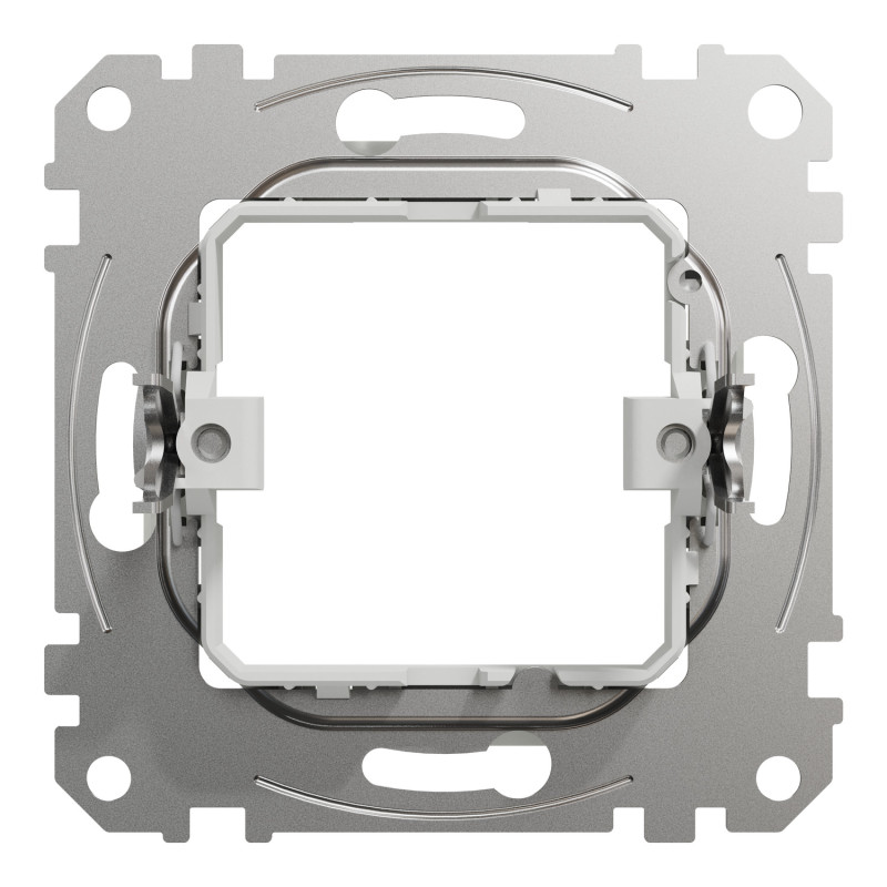 Адаптор 45х45 для Unica New белый 42х73х73mm ABS-UV [SDD111905] Sedna Design & Elements Schneider Electric