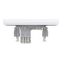 Розетка комп'ютерна з рамкою RJ45 UTP кат.6 Asfora біла ABS [EPH4700121] Шнейдер Електрік