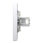 Розетка комп'ютерна з рамкою RJ45 UTP кат.6 Asfora біла ABS [EPH4700121] Шнейдер Електрік