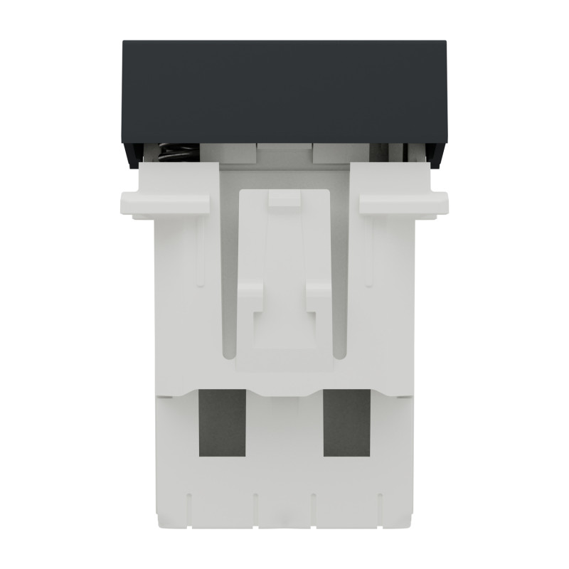 Вимикач 10А Чорний 45х22.5х34.25mm ABS-UV [NU310654N] Unica New Schneider Electric
