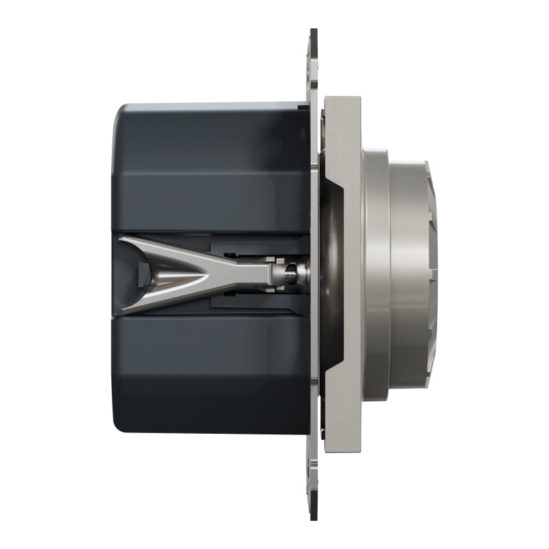 Возвратный LED диммер RC 3-370Вт ASFORA 83x83x47mm бронза [EPH6800169] Schneider Electric