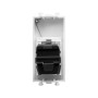 Розетка HDMI Hiperline 1 модуль білий [4400251] ДКС Avanti