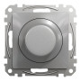 Світлорегулятор поворотний LED RC 3-370 В Алюміній 71х46mm polyamide [SDD113501] Sedna Design & Elements Schneider Electric