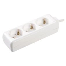 Удлинитель 3м 3 гнезда 2P+PE 16А [WYP10-16-03-03-G-N-U] П03 STANDART UEC