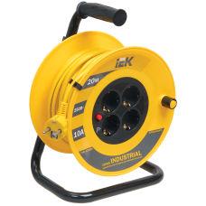 Котушка ук20*2Р+PЕ/20м 3х1,0мм 2 Industrial, [wkp14-10-04-20]