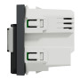 Датчик руху з вимикачем антрацит 10A [NU352554] PC Unica New Шнейдер Електрік