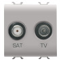TV+SAT розетка конечная Chorusmart бежевая [GW13383] Gewiss