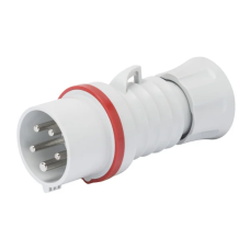 Силовая вилка 3P+N+E 16А 400В переносная IP44 красная [GW60009H] IEC 309 HP GEWISS