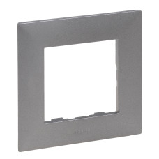 Рамка 1-постова NILOE STEP сталь [863491] Legrand