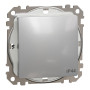 Одноклавишный выключатель IP44 Алюминий 73х73х38mm ABS-UV [SDD213101] Sedna Design & Elements Schneider Electric