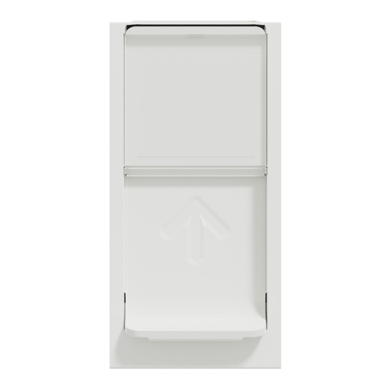 Розетка компьютерная RJ45 категория 6UTP 1 модуль белая [NU341418] ABS-UV Unica New Шнейдер Электрик