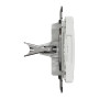 Адаптор 45х45 для Unica New белый 42х73х73mm ABS-UV [SDD111905] Sedna Design & Elements Schneider Electric