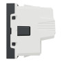 Розетка с з/к и шторками 16А Черный 45х45х40mm PC [NU303754] Unica New Schneider Electric