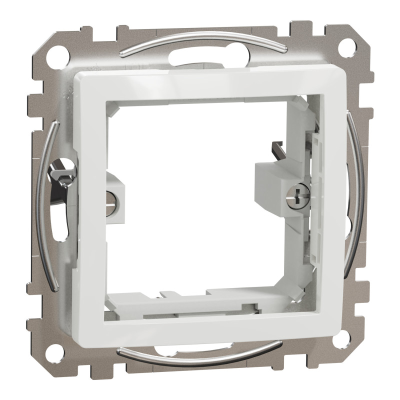 Адаптор 45х45 для Unica New белый 42х73х73mm ABS-UV [SDD111905] Sedna Design & Elements Schneider Electric