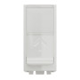 Розетки компьютерные RJ45 Белый 45х22.5х40.5mm ABS-UV [NU341218] Unica New Schneider Electric