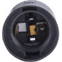 Патрон E27 58х37mm пластик чорний [s9100009] e.lamp socket.e27.pl.black E.NEXT