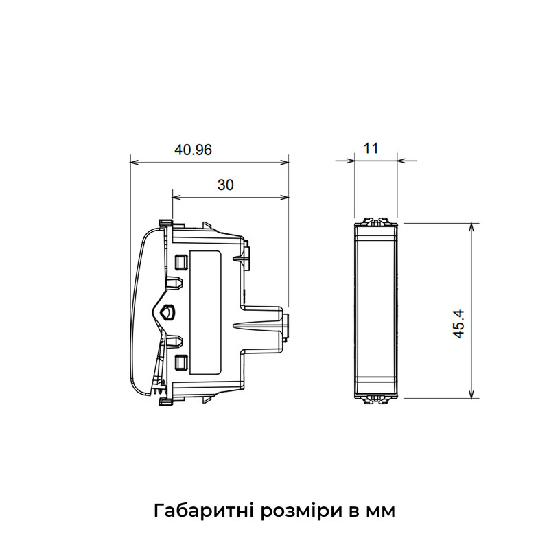 Выключатель кнопочный 1/2 модуля Chorusmart технополимер титан [GW14161] Gewiss