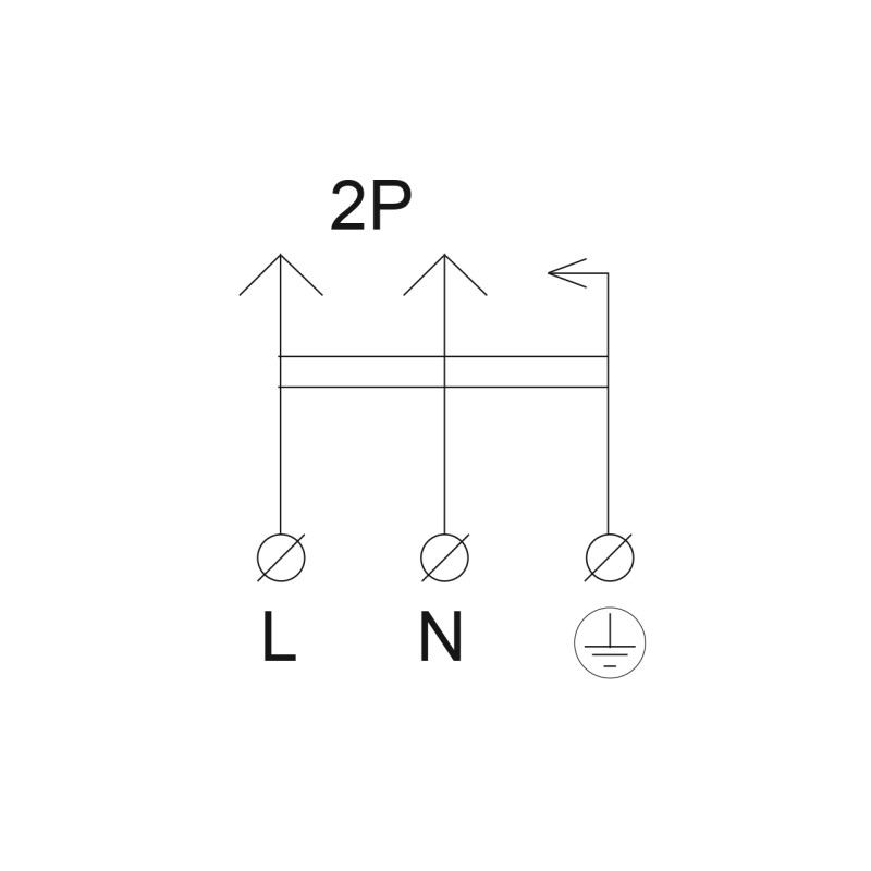 Розетка с защитной крышкой 16А 2Р+PE IP44 каучуковая [A0250010004] АСКО