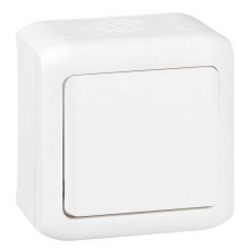 Выключатель 1-клавишный Forix IP44 Белый [782360] Legrand