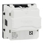 Розетка с з/к и шторками 16А Черный 45х45х40mm PC [NU303754] Unica New Schneider Electric