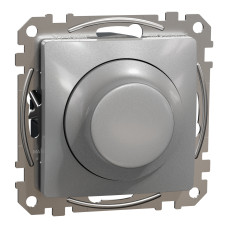 Светорегулятор поворотный LED RC 3-370 В Алюминий 71х46mm polyamide [SDD113501] Sedna Design & Elements Schneider Electric