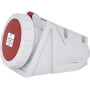 Силовая розетка 3P+N+PE 16А 400В встраиваемая IP67 красная [4482042] EZH-1653 ETI