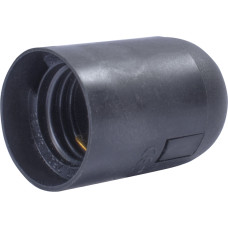 Патрон E27 58х37mm пластик черный [s9100009] e.lamp socket.e27.pl.black E.NEXT