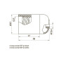 Патрон E27 58х37mm пластик чорний [s9100009] e.lamp socket.e27.pl.black E.NEXT