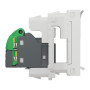 Розетки компьютерные RJ45 Белый 45х22.5х40.5mm ABS-UV [NU341218] Unica New Schneider Electric