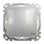 Одноклавишный выключатель IP44 Алюминий 73х73х38mm ABS-UV [SDD213101] Sedna Design & Elements Schneider Electric