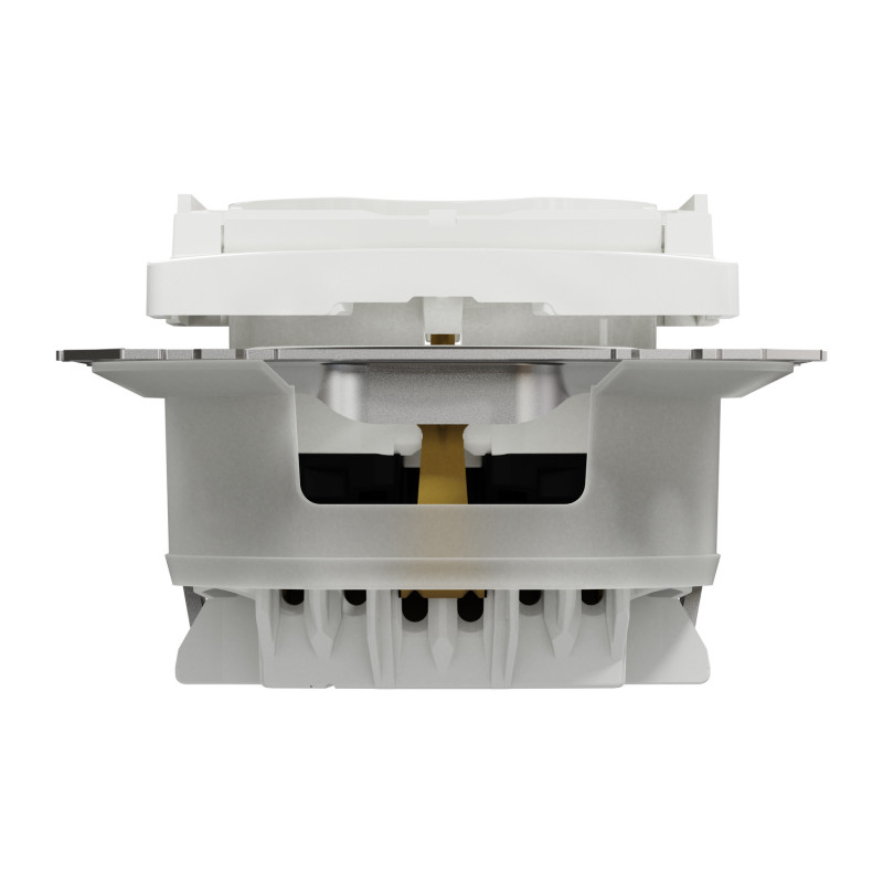 Розетка с з.к. с шторками и крышкой IP44 белая [SDD211024] ABS-UV Sedna Design&Element Шнейдер Электрик